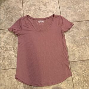 Mudd Dusty Rose Short Sleeve Tee